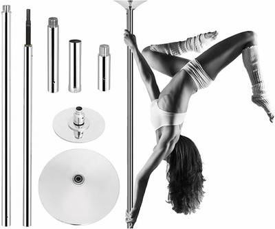 Modern-Depo Professional Spinning Dancing Pole Fixed Dance Pole Kit | Portable R