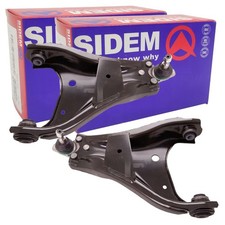 2x SIDEM QUERLENKER SATZ UNTEN VORNE passend für DACIA DUSTER LINKS+RECHTS