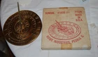 Vintage Rome Industries solid brass sundial - NEW in box