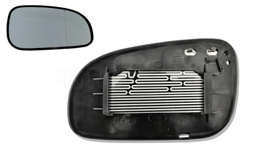 Volvo S60 S80 V70 98-03 Right Side Heated Door Mirror Glass 3001-996 9203124