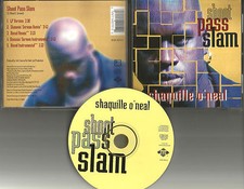 SHAQUILLE O’NEAL Shoot pass Slam 5TRX INSTRUMENTAL & REMIXES CD Single 1994 MINT