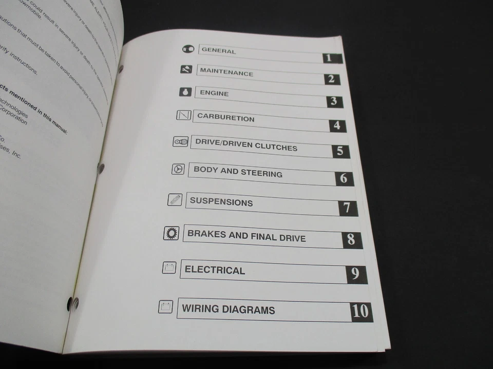 OEM POLARIS 2002 INDY RMK SKS 500 700 800 EDGE RMK БУМАГИ МАГАЗИН СЕРВИСНОЕ РУКОВОДСТВО - Изображение 2 из 4