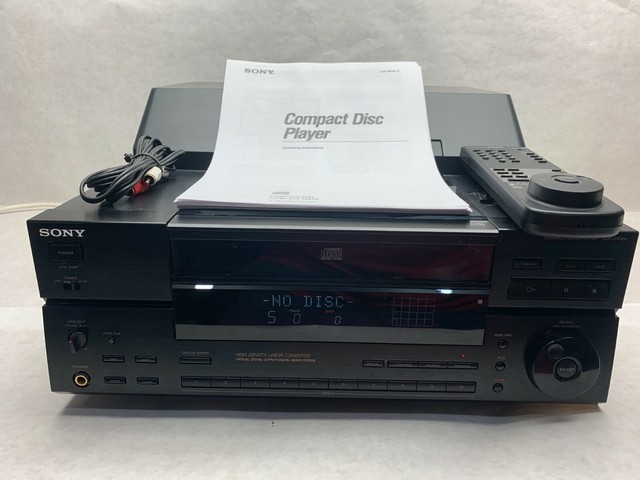 Sony Cdp-cx100 CD Changer 100 Disc Player W/remote for sale online | eBay