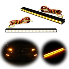 Switchback LED Daytime Running Lamp Turn Signal Lights Kit For SUVs, Trucks
