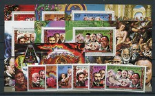 Comoros 346/51 Block 90/96 Mint / Nobel Prize 2/12188