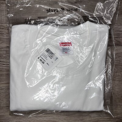 Supreme Tonal Box Logo Tee T-Shirt WHITE Size XLarge SS23 - NEW | eBay
