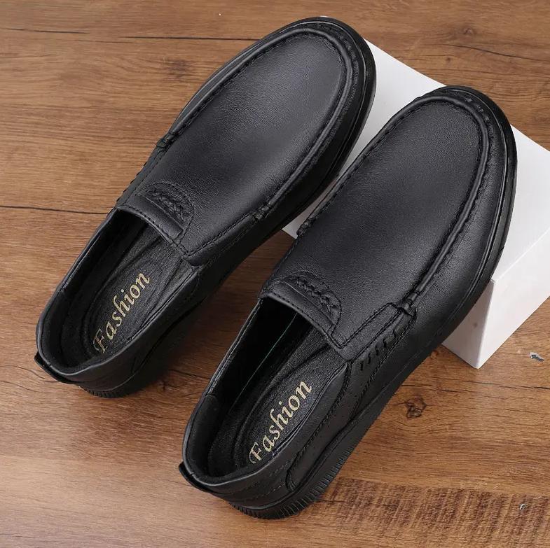SAOLA Abito da guida business slip on chic da uomo punta rotonda Oxford scarpe da guida business nuovo