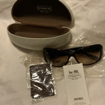 New With Tags Coach Taryn Tortoise Sunglasses Below $178 