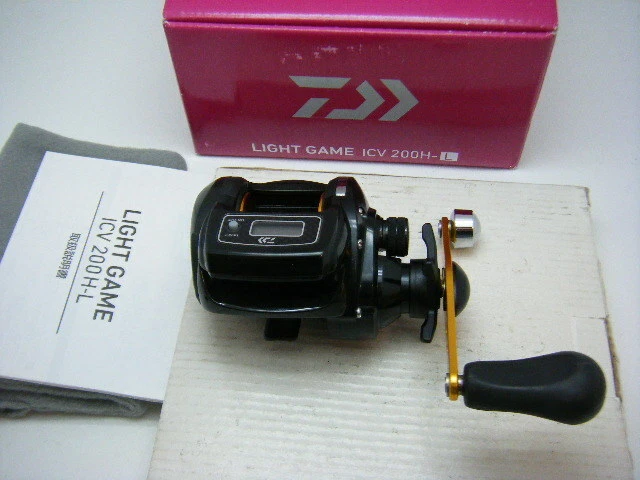 Daiwa Reel Light Game ICV 200H-L For Fishing New condition item