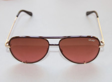 Quay HIGH KEY 126 Bronze Aviator Frame Sunglasses Frame Only 118