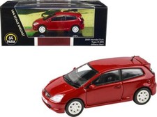 2001 Honda Civic Type R EP3 Milano Red 1/64 Diecast Model Car by Paragon Models