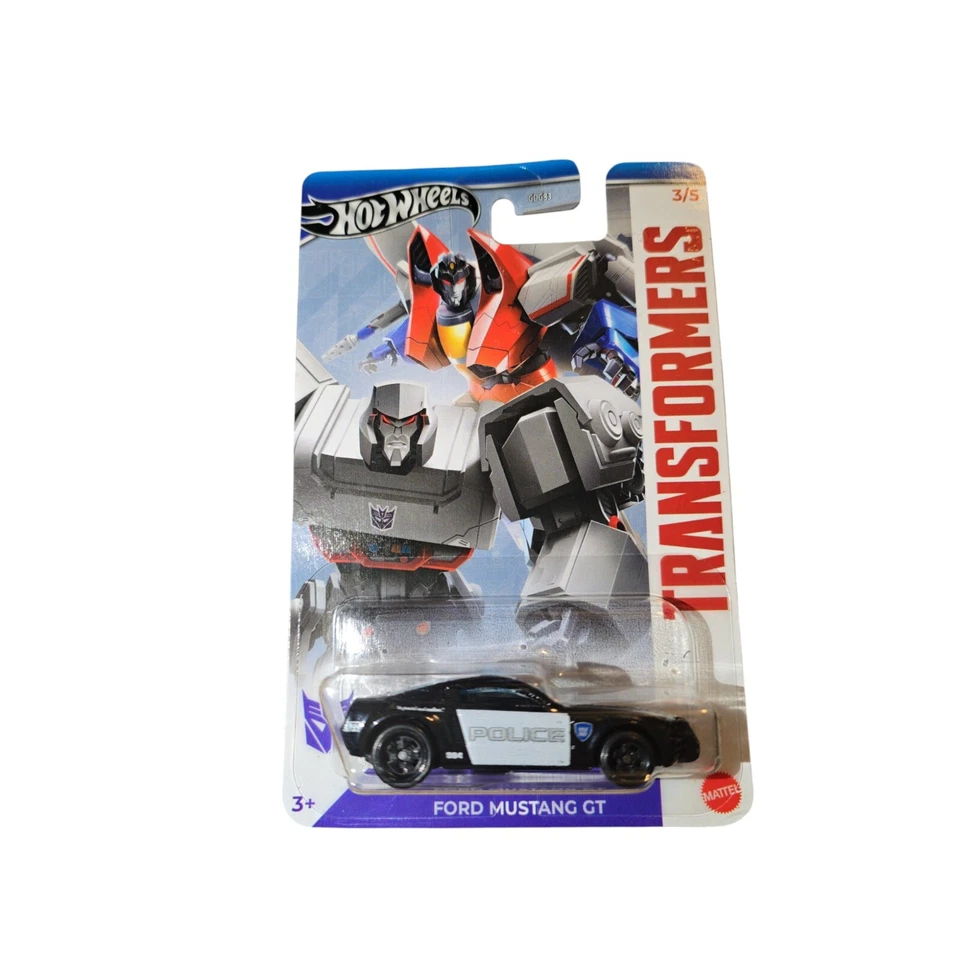 Hot Wheels Transformers Mustang 3/5 “ TO PUNISH AND ENSLAVE “ EXTREMELY RARE! - Image 2 of 4