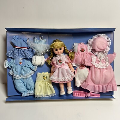 Diana's 7 Day Ensemble 1985 Cititoy 6521 Blonde Blue Sleepy Eyes Braides Vintage