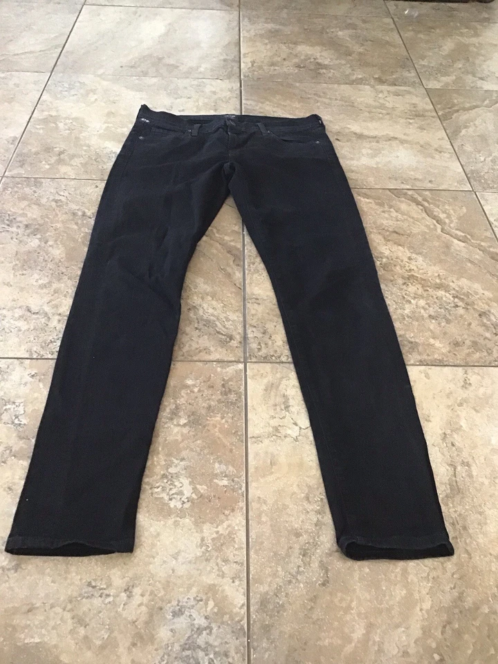 Pantalones de mezclilla Citizens of Humanity 29 para mujer Avedon tiro bajo pierna ajustada elástica Foto 2 de 4