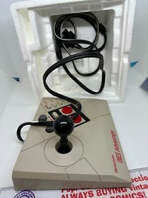 1984 Nintendo NES Advantage Controller Complete in The Box Clean Inv-1200