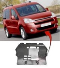 Fits Citroen BERLINGO 2008- ENGINE COVER UNDERTRAY REAR SECTION W/ ALUMINIUM PAD