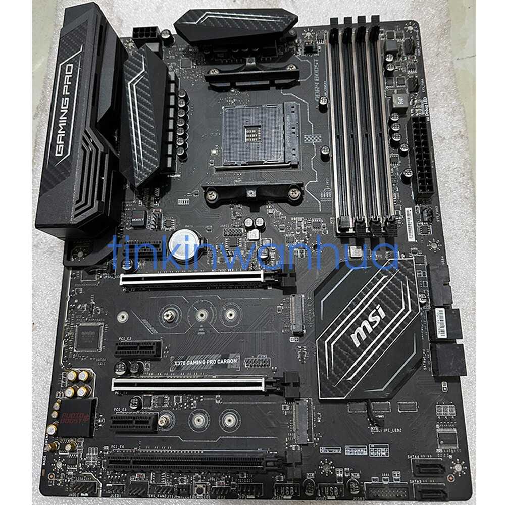 For MSI X370 GAMING PRO CARBON Motherboard Socket AM4 DDR4 ATX | eBay