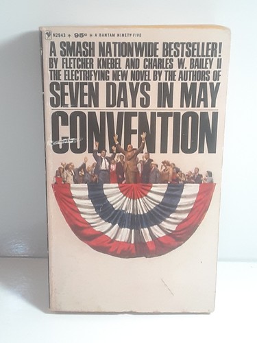Convention Fletcher Knebel Political Thriller paperback bs - Imagen 2 de 9