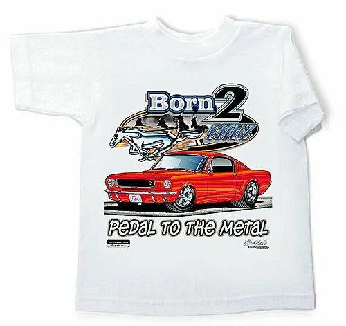 Camisa Born 2 Cruz Pedal to the Metal para niños y niños pequeños - Linda y ¡ENVÍO GRATUITO A EE. UU.! Foto 2 de 4