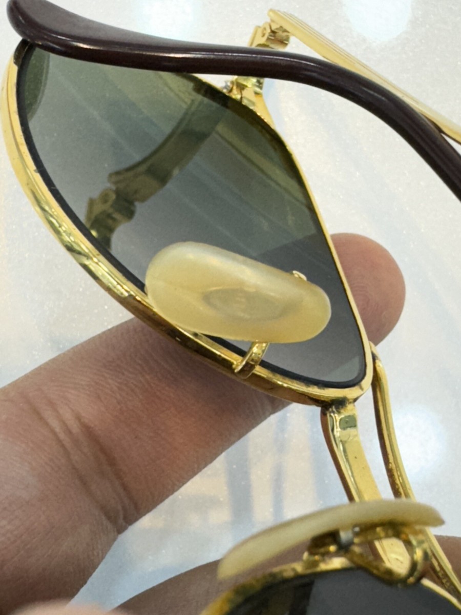 小物 90s B&L RAY-BAN SIGNET archive Y2K USA Ray-Ban USA Vintage 90s B&L Signet Classic Metals W0386