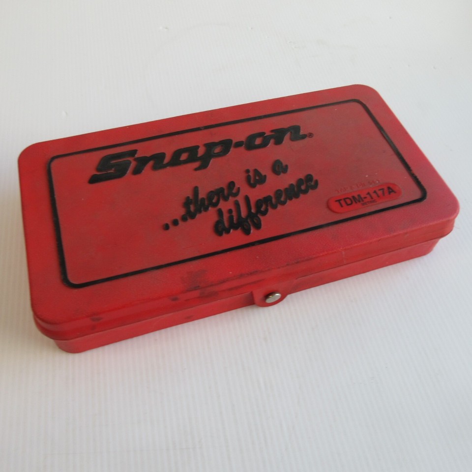 Snap On Tools TDM117A Metric Tap And Die Set AS SHOWN eBay