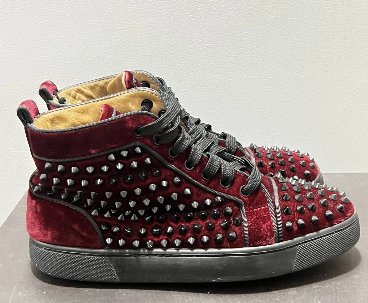 Christian Louboutin Rantus Orlato Sneakers Louis Flat Spike Vuitton Boys Size