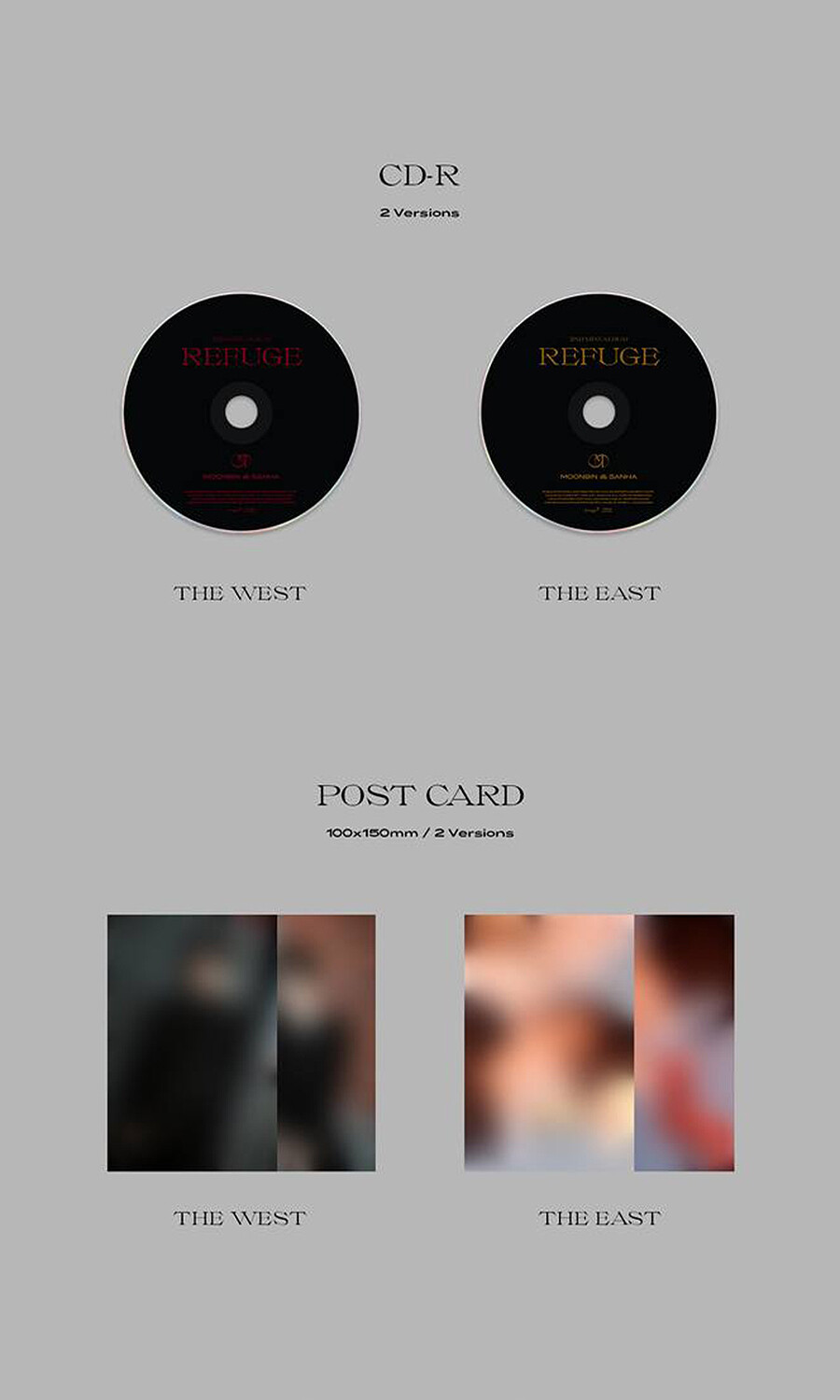 Image 41 - ASTRO MOONBIN &amp; SANHA [REFUGE] 2nd Mini Album CD+POSTER+P.Book+Photo+3 Card+GIFT