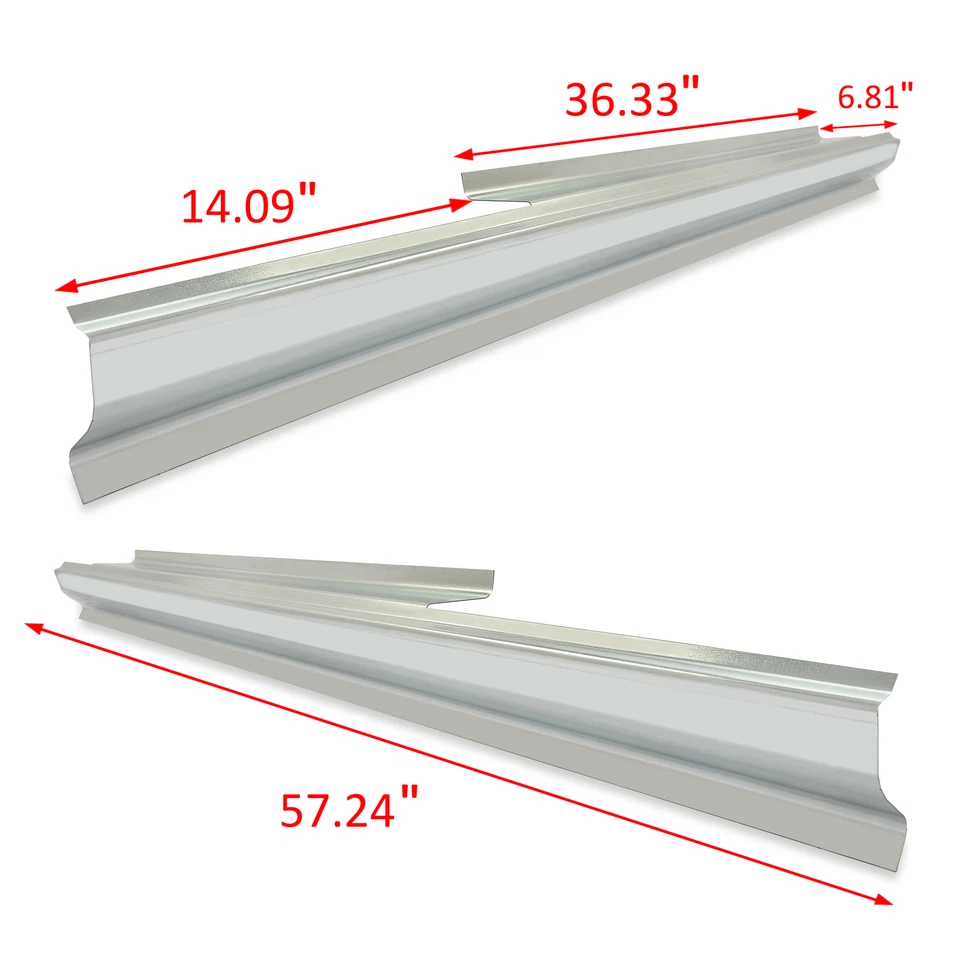 HECASA Rocker Panel & Cab Corners For 94-02 Dodge Ram Pickup 2dr Standard Cab Foto 4 de 4