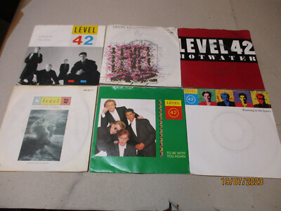 7'' Single - Sammlung - 6x Level 42
