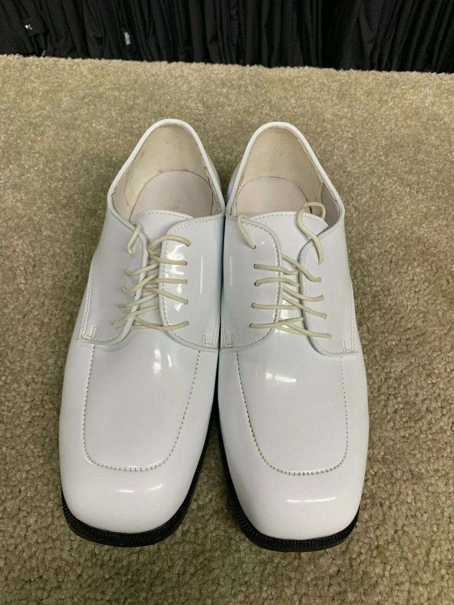 Tuxedo store white shoes