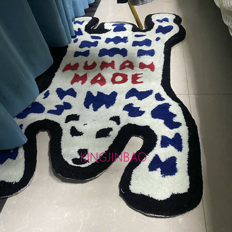 HUMAN MADE POLAR BEAR RUG ラグ　国内正規品 Human Made Men's Polar Bear Rug in Blue Human Made
