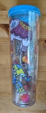 Covocup Elephants Insulated Tumbler Made in USA Travel Cup Aqua Lid