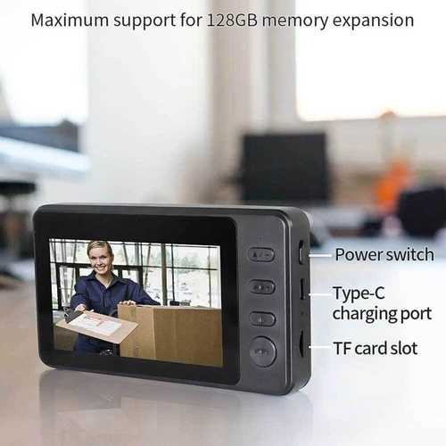 Wireless Video Doorbell Camera with Monitor Two Way Voice Video Intercom System - Picture 6 of 9