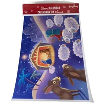 Dayspring Hallmark Nativity God Sent His Son Christmas Advent Calendar NOS