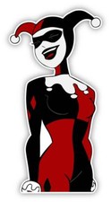 Harley Quinn Cartoon Comic Character Sticker Decal Laptop Wall Car Phone
