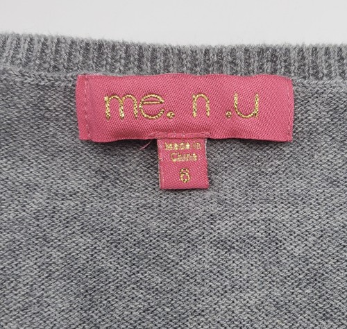 me. n. u Girls’ Cotton Blend Sweater Size 6 Years Worn Once - Picture 5 of 6