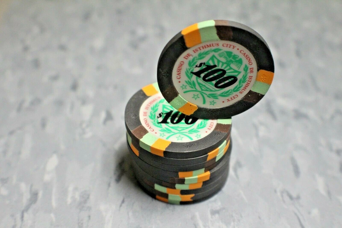 Jetons De Poker Paulson Pharaoh's 10 X 500$ (occasion, Pour Jeu De Poker)