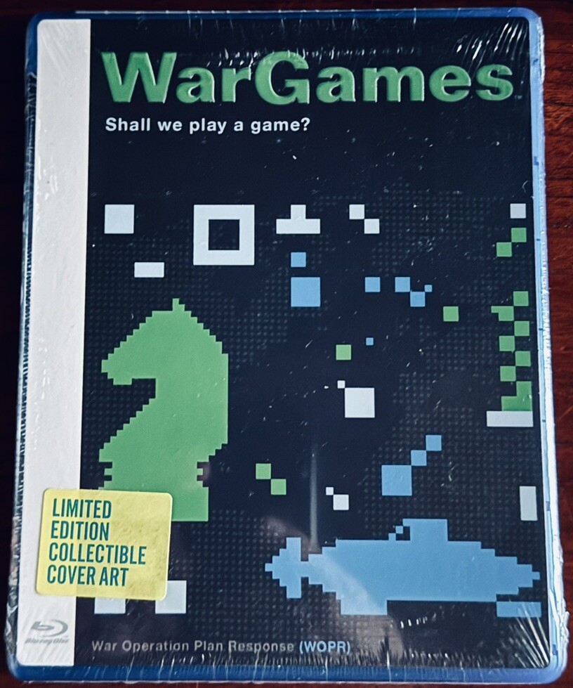 WarGames (Bluray Disc, Collectible Faceplate) for sale online eBay