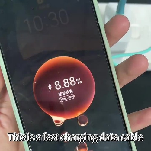 USB C Cable Fast Charging Data Cord Liquid Silicone Type C For Android Iphone - Video 1 of 1