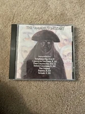 The Amadeus Mozart- Various Artists (CD, 1990, CBS)