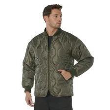Rothco Concealed Carry Quilted Woobie Jacket - Olive Drab - Size Large