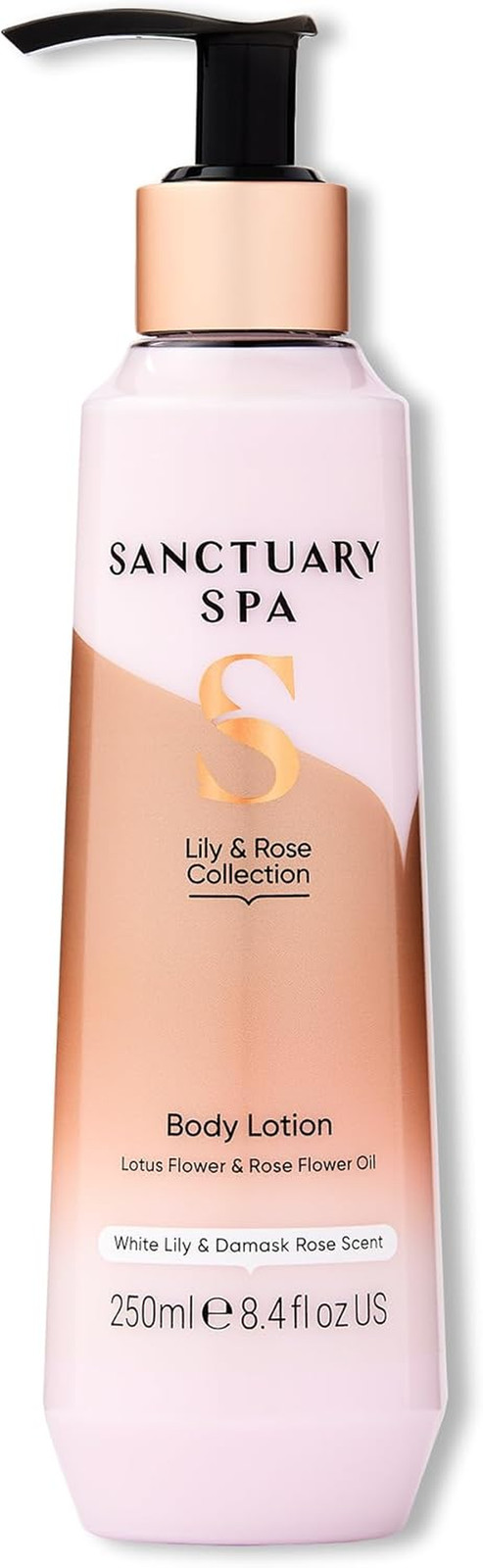 Sanctuary Spa Lily & Rose Body Lotion 250ml Vitamin C Cruelty Free Moisturiser