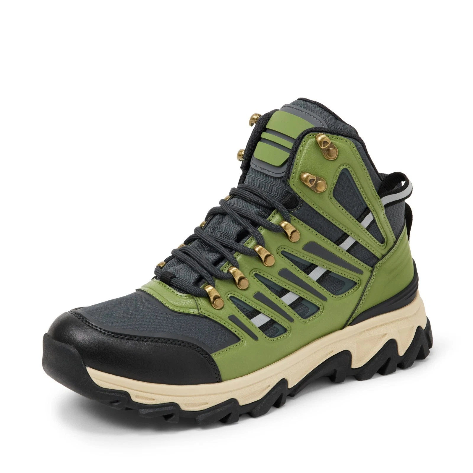 Men's Waterproof Hiking Boots, Memory Foam Insole, Lightweight Outdoor Footwear