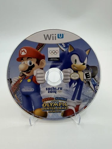 Mario & Sonic at the Sochi 2014 Olympic Winter Games (Nintendo Wii U)- Disc Only
