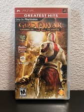 Greatest Hits" edition of God of War: Chains of Olympus for the Sony PSP