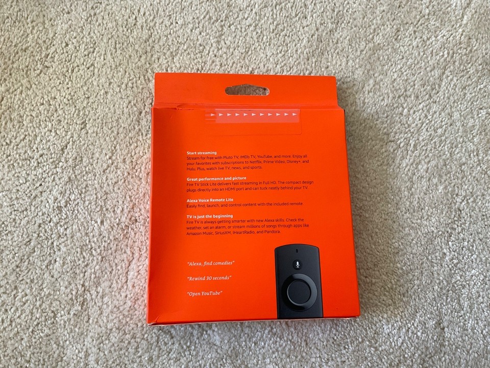 Amazon Fire TV Stick Lite HD Media Streamer with Alexa Voice Remote ...