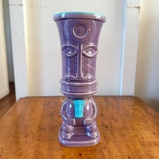 Rare Tiki Collectibles by SHAG Mug Tumbler Purple Josh Agle Art SHAG Mug Unused