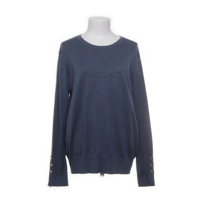 Freequent, Strickpullover, Größe: 46, Blau, Elasthan/Polyamid/Viskose #aCS