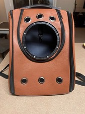 Pet Carrier Back Pack Space Bag for Cats / Dogs Without a Dime