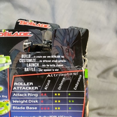 02 Ultimate Saizo, 25 Roller Attacker - Hasbro Beyblade Tops Hiro